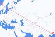 Flyreiser fra Macau, Macau til Trondheim, Norge