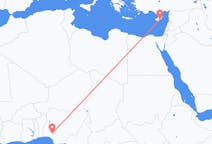 Flyrejser fra Akure til Larnaca