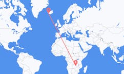 Vuelos de Ndola, Zambia a Reikiavik, Islandia