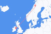 Flights from Dublin, Ireland to Hemavan, Sweden