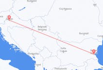 Flights from Zagreb, Croatia to Burgas, Bulgaria