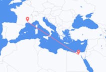 Flyreiser fra Kairo, Egypt til Nimes, Frankrike