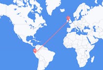 Flyreiser fra Cajamarca, Peru til Dublin, Irland