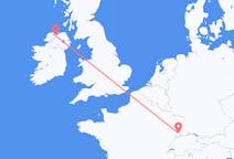 Flüge von Derry, Nordirland nach Basel, die Schweiz