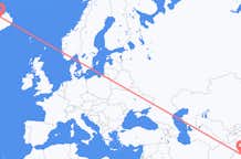Flights from Islamabad to Akureyri
