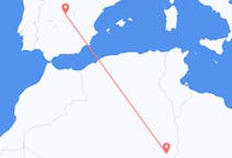 Flüge von Ilizi, Algerien nach Madrid, Spanien