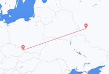 Vols depuis la ville de Briansk vers la ville d'Ostrava