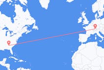 Flyg från Atlanta, USA till Zürich, Schweiz