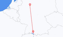 Flyg från Friedrichshafen till Paderborn