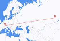 Flights from Bratsk, Russia to Zürich, Switzerland