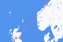 Flights from Ørland, Norway to Glasgow, the United Kingdom