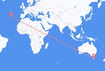 Flights from Hobart, Australia to Horta, Azores, Portugal