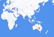 Flyreiser fra Mildura, Australia til Trabzon, Tyrkia