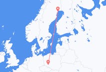 Lennot Wroclawista, Puola Luulajaan, Ruotsi