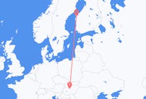 Vols de Vaasa, Finlande pour Budapest, Hongrie