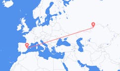 Flights from Kostanay, Kazakhstan to Valencia, Spain