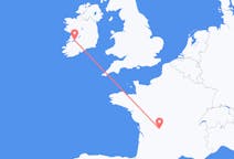Flyreiser fra Limoges, Frankrike til Shannon, County Clare, Irland
