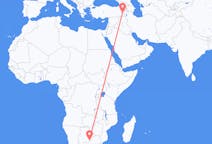 Flyreiser fra Gaborone, Botswana til Van, Tyrkia
