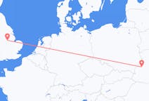 Flyrejser fra Lviv, Ukraine til Nottingham, England