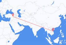 Flyrejser fra Da Nang, Vietnam til Diyarbakir, Tyrkiet