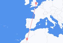 Flyrejser fra Tindouf, Algeriet til London, England
