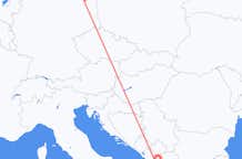 Flyreiser fra Ohrid, til Berlin