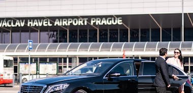 Prague Airport Private Arrival Transfer with Tour Voucher