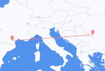 Flights from Carcassonne, France to Craiova, Romania