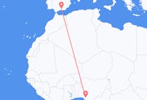 Flyg från Benin City, Nigeria till Granada, Nicaragua, Spanien