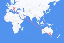 Flyrejser fra King Island, Australien til Bari, Italien