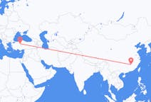 Flyg från Ji an, Kina till Ankara, Turkiet