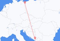 Flights from Podgorica to Szczecin