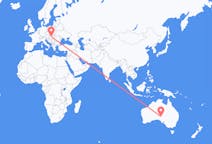 Flyg från Coober Pedy, Australien till Budapest, Australien
