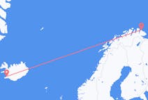 Vols depuis la ville de Berlevåg vers la ville de Reykjavik