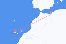 出发地 阿尔及利亚出发地 特莱姆森目的地 西班牙特内里费岛的航班