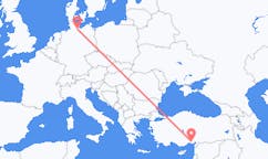 Flyg från Lübeck, Tyskland till Adana, Turkiet