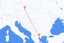 Flights from Brno in Czechia to Thessaloniki in Greece