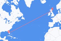 Flyreiser fra Punta Gorda, USA til Aberdeen, Skottland