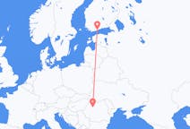 Flights from Cluj-Napoca, Romania to Helsinki, Finland