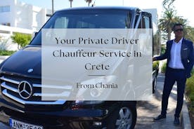 Din private sjåfør og sjåførtjeneste på Kreta fra Chania