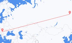 Fly fra Jakutsk til Timișoara