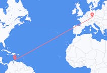 Flüge von Aruba, nach Nürnberg