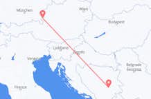Flyreiser fra Sarajevo, til Salzburg