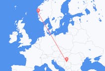 Flights from Belgrade, Serbia to Bergen, Norway