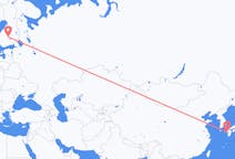 日本のから 長崎市、フィンランドのへ ユヴァスキュラフライト