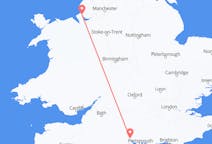 Flights from Southampton, the United Kingdom to Liverpool, the United Kingdom