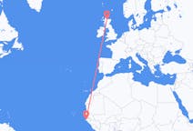Flyreiser fra Ziguinchor, Senegal til Inverness, Skottland