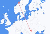 Flights from Trondheim, Norway to Sibiu, Romania