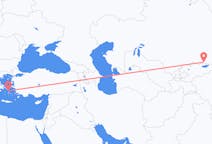 Flyrejser fra Almaty, Kasakhstan til Mykonos, Grækenland