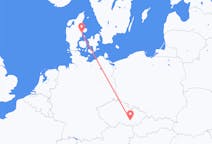 Flüge von Brünn, Tschechien nach Aarhus, Dänemark